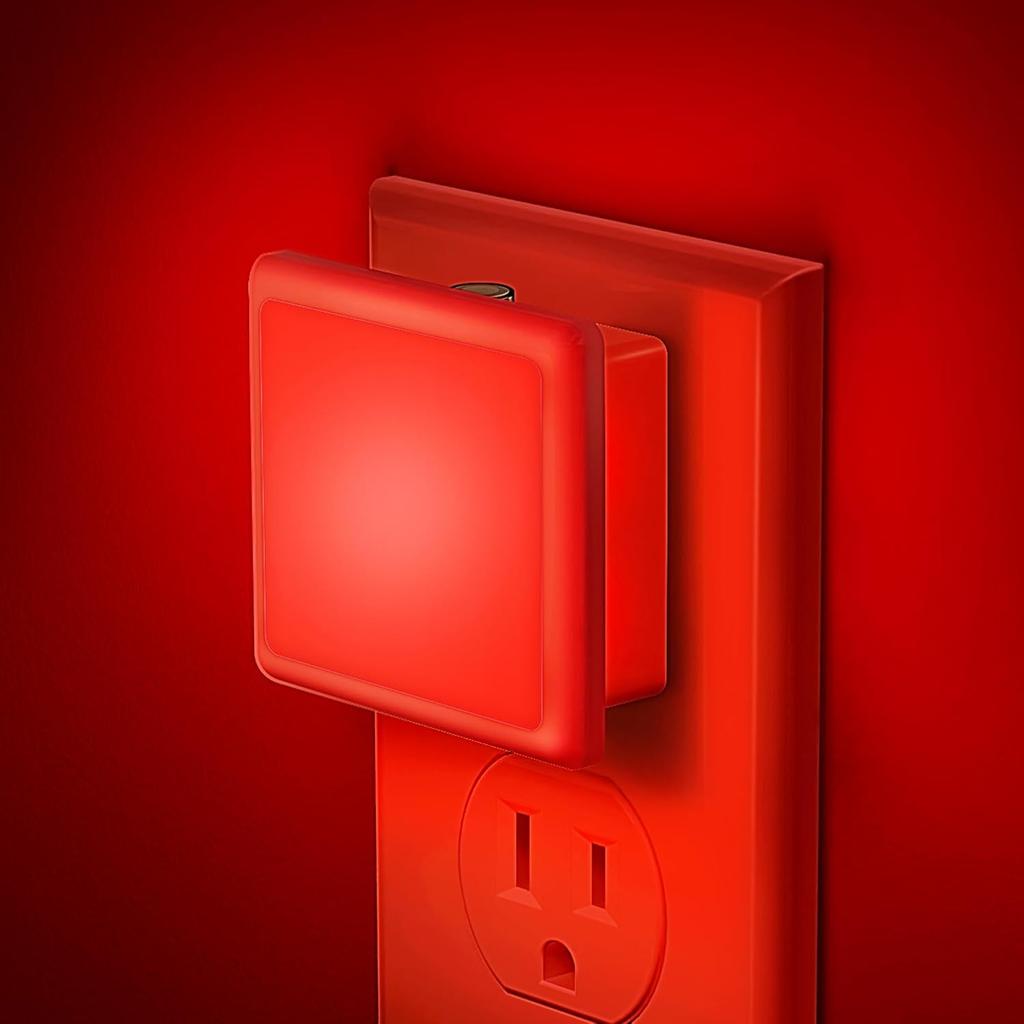 JandCase Night Lights Plug Into Wall 2Pack,Plug In Night Light Dusk-to-Dawn