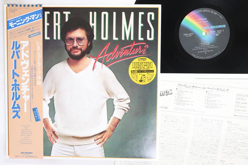 LP Record RUPERT HOLMES Adventure VIM6237 MCA 1980 Japan Obi Rock Used