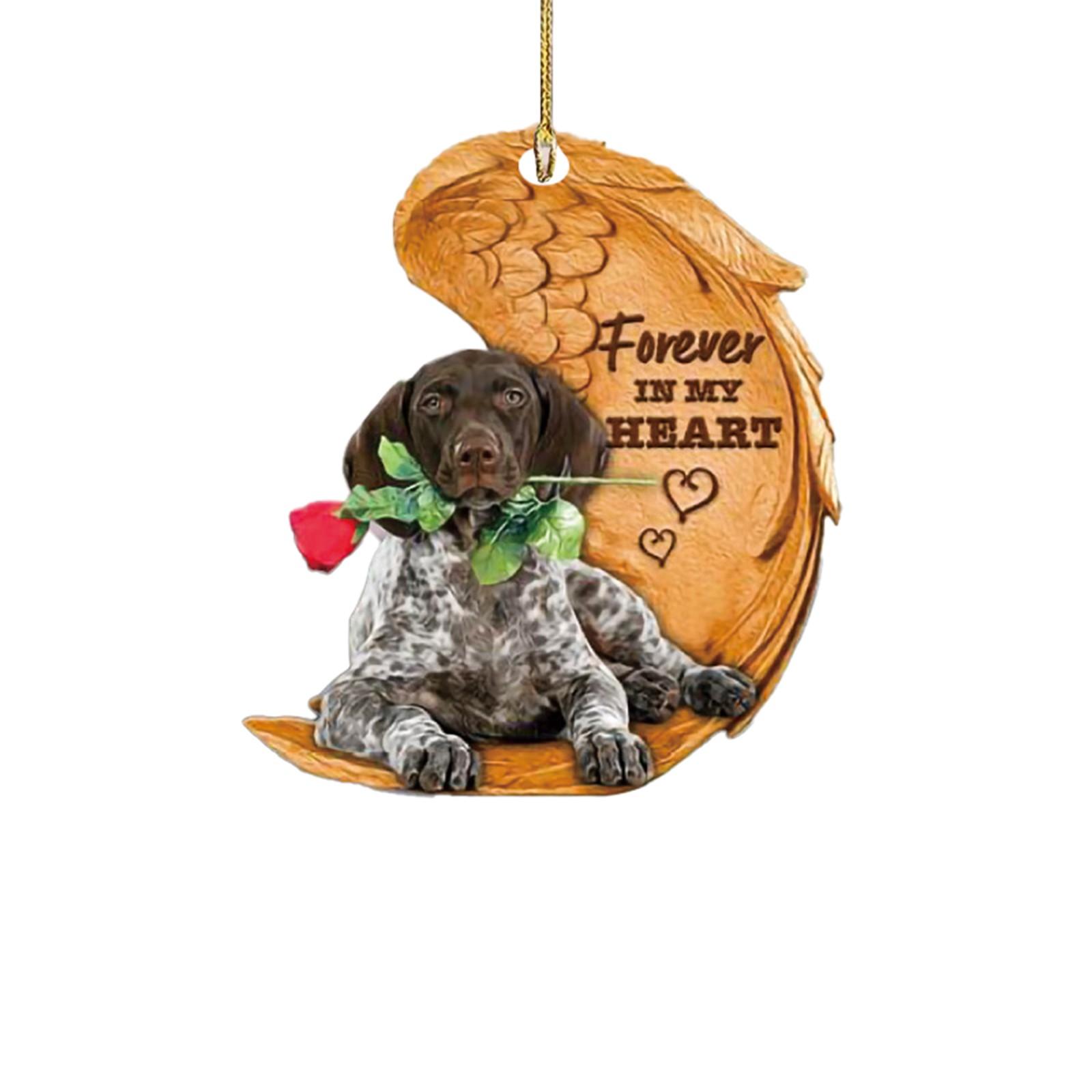 Акриловые подвесные украшения для собак — фото 8