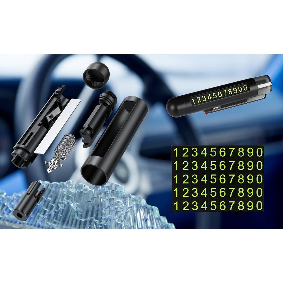 3 In 1 Emergency Hammer Car Belt Cutter Car with Belt Cutter Glass Breaker Emergency Hammer Car Glass Emergency Tool Car Window Breaker