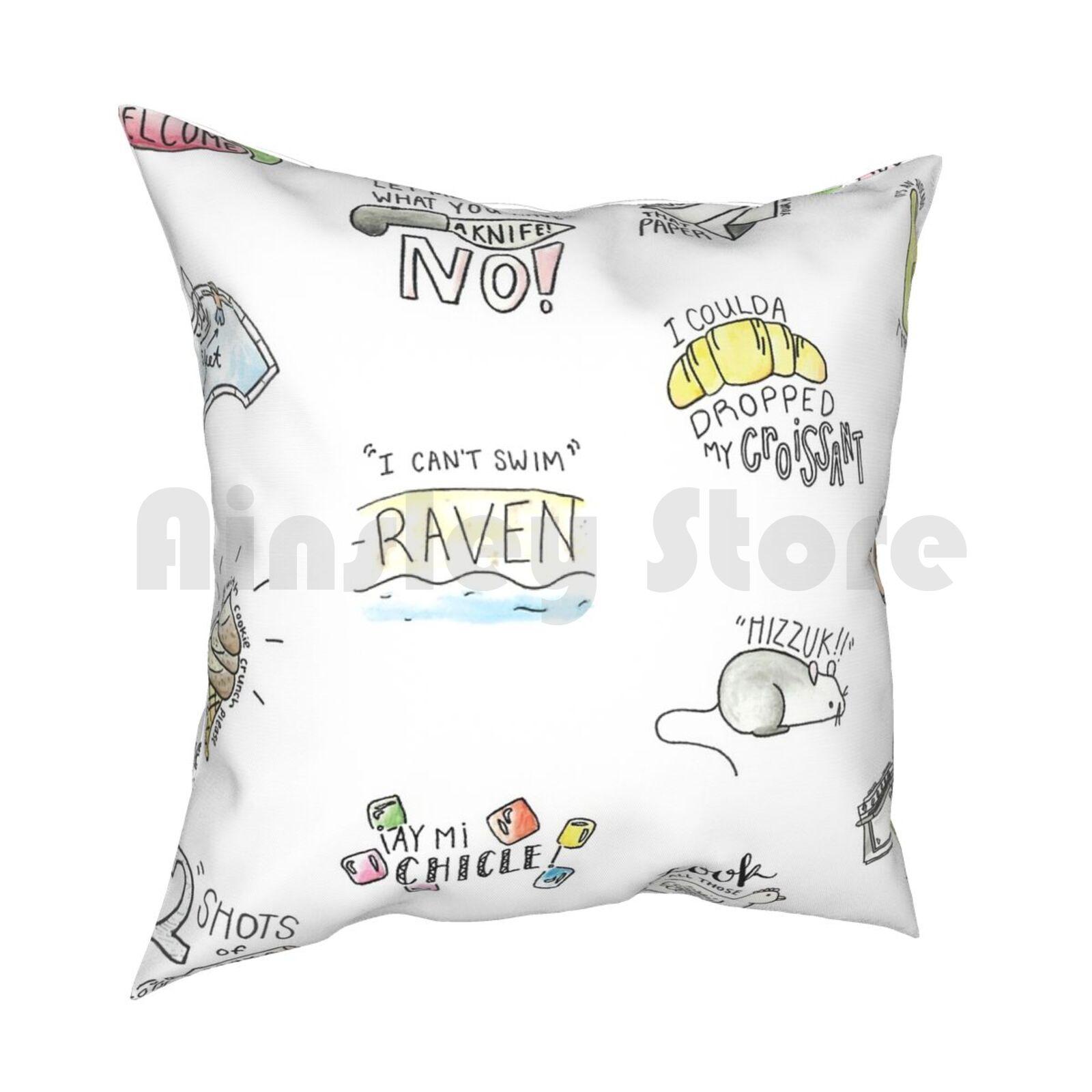 Vine Compilation Pillow Case Printed Home Soft DIY Pillow Cover Vine Vines Vine Quotes Two Dudes Sittin In A Hot Tub Two 30x30cm 12x12in