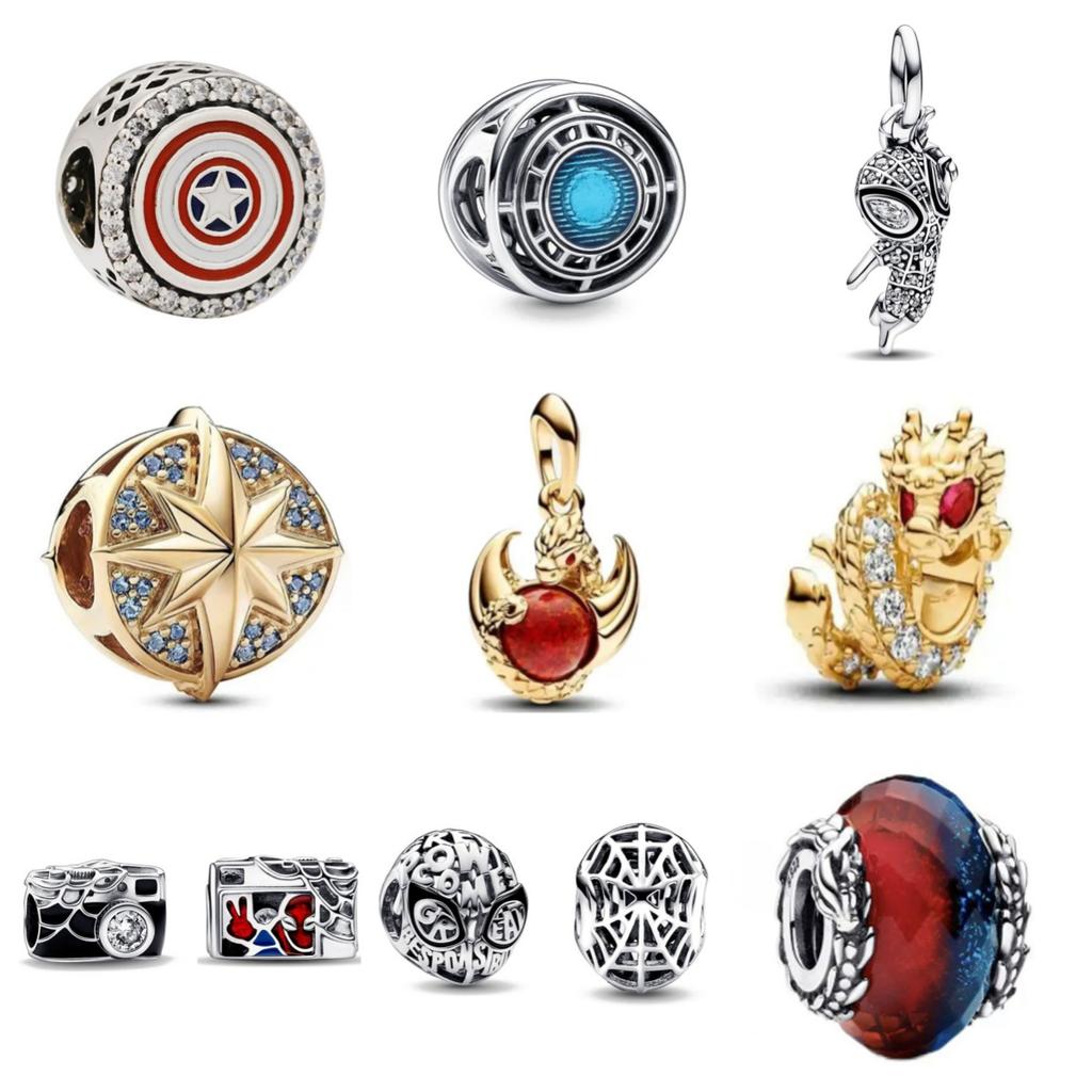 Copper Charms Egg Beads Fit Original Bracelet For Women Diy Fashion Jewelry Making