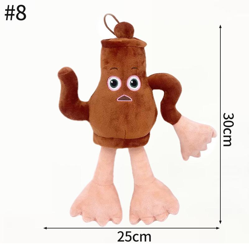 New Plush Toy Funny Italian Brain Rot Animals Funny Tung Sahur Plushie Cute Tralala Tralala Stuffed Doll Soft Decor Pillow Toy