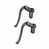 Brake Level Fixed Gear Folding Bike Handlebar Cycling Accessory (Black)