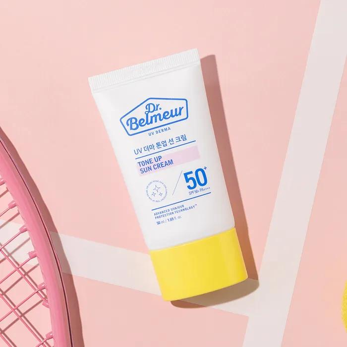 Dr. Belmer UV Derma Non-Comedogenic Tone-Up Sun Cream 50ml