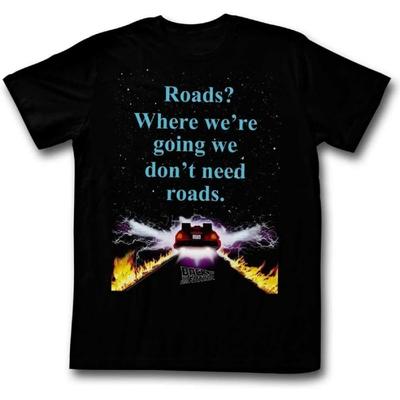 A&E Designs Back To The Future Shirt No Roads T-Shirt