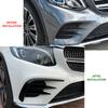 4PCS Front Bumper Fog Light Trim High Hardness Replacement for  ‑  GLC Class X253   Line 2016‑2019