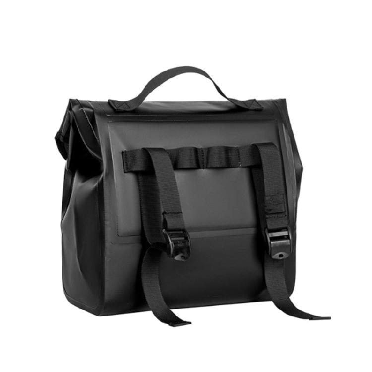 Weather Proof Saddlebag Motorcycle Bike Storage Bag with Expandable 5-10L Space Optimizing for Cycling City Commuting