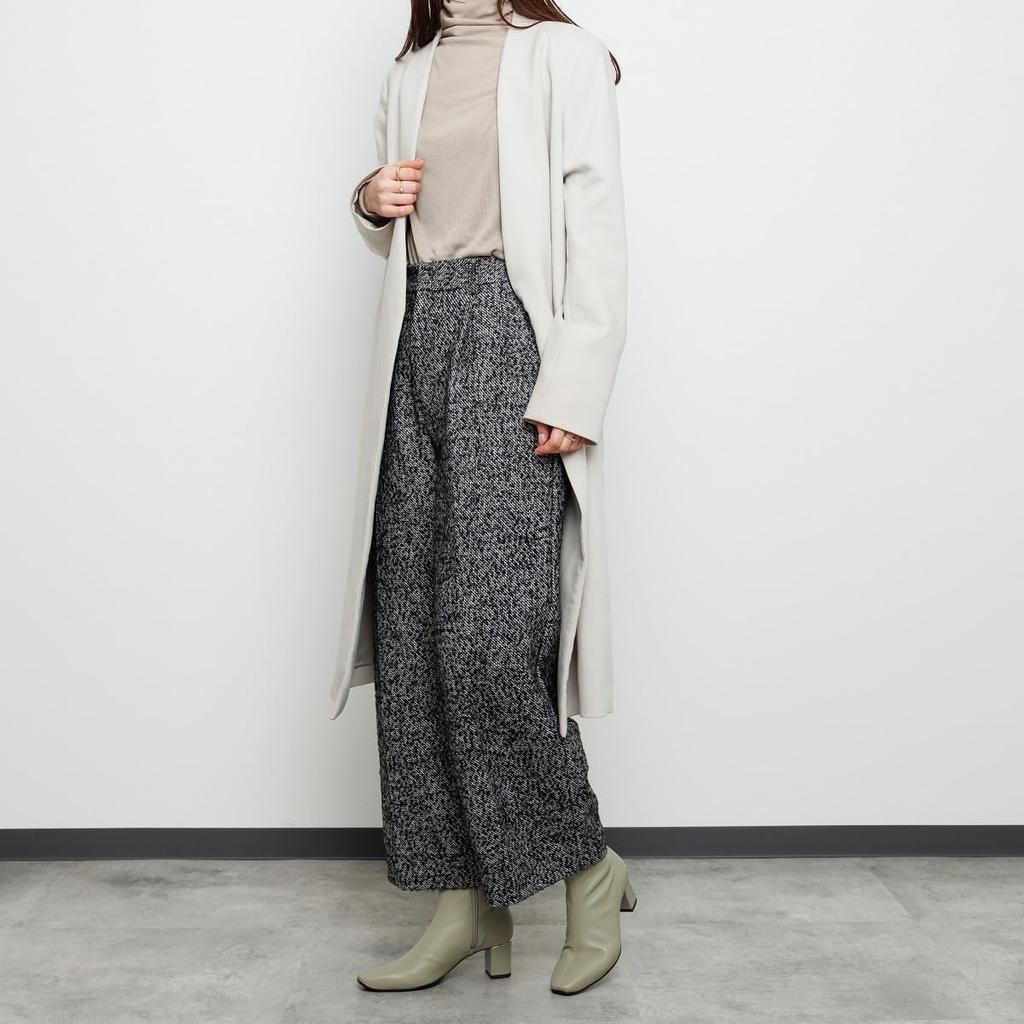 Heel Sheep Leather Stretch Khaki 250 HIMIKO/5.5cm Boots/631404