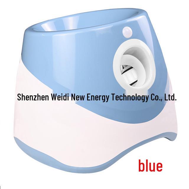 

Автоматическая пусковая установка для мячей для домашних животных для кошек и собак – Включает 6 теннисных мячей для игры на открытом воздухе Includes 6 Balls синий