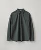 BLANKROOM Supima Baker Shirt_Cave Green