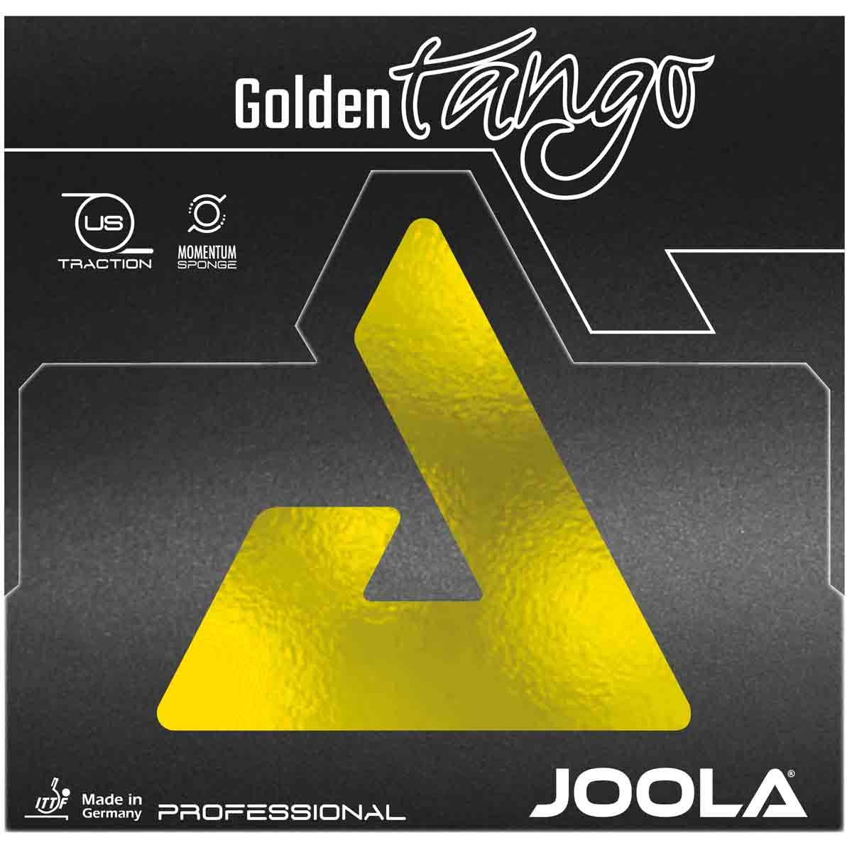 

JOOLA Table Tennis Rubber Golden Tango Back Soft Sticky Tension Rubber MAX TGRUB004 Black