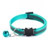 Reflective Breakaway Cat Collar Neck Ring Necklace Safety Elastic Adjustable with Bell Pet Products Kitten Collar Accessories
