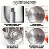 Thickened stainless steel cooking pot storage tank oil tank, can be used as a soup pot, suitable for outdoor household kitchen
