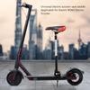 Electric Scooter Folding Seat Electric Scooter Saddle Aluminum Alloy Breathable Adjustable Padded for Riding