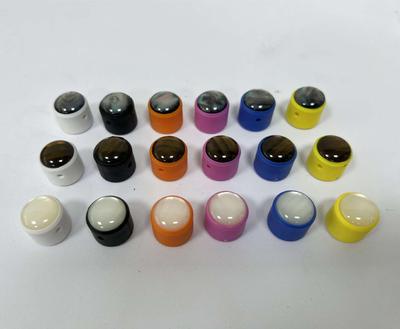 Kunststoff-Volume-Regler für E- und Bassgitarren: Intarsien-Design mit Schalterkappe
