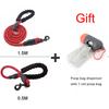 Strong Dog Leashes Reflective Durable Dog Leads Rope with Soft Padded handle Dog Walking Training Leash 0.5M 1.5M