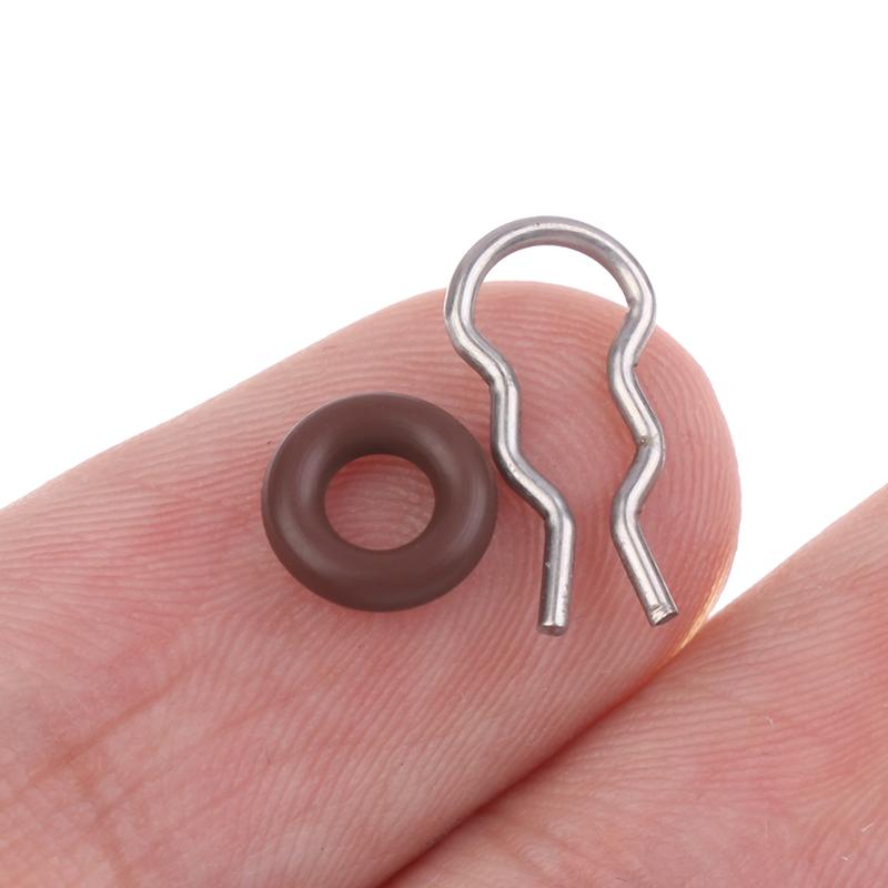 2Pcs Coffee Maker Machine Connector Quick-Insert U-Shaped Spring Espresso Machine Sealing Ring Accessories