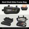 BOBILIFE Hard Shell Bike Frame Bag EVA Waterproof Bicycle Frame Bag Under Top Tube Pouch Storage Bag for Adults Cycling Road Mountain Bike Bicycle -