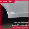 Tesla Model 3/Y Rear Door TPU Protective Film Splash Guard