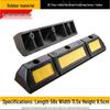 Rubber and Plastic Wheel Chock & Bollard: Car Stop, Anti-Collision Block, Curb Ramp, Parking Lot Vehicle Stopper