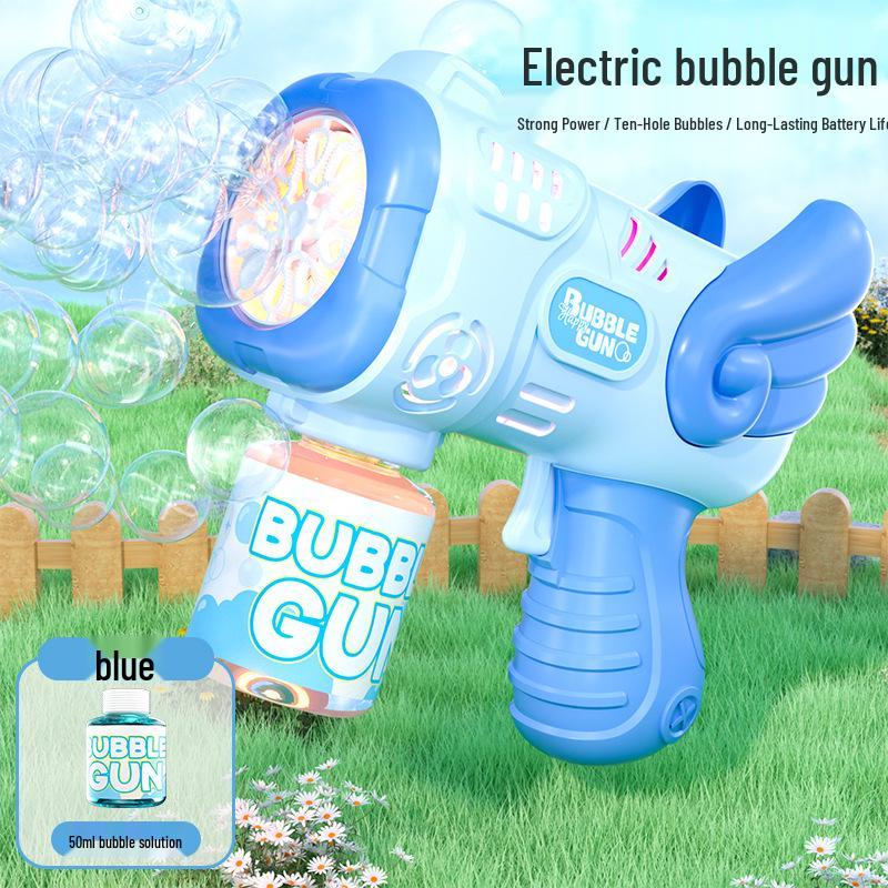 New Children s Electric Angel Bubble Machine - Automatic Handheld Bubble Toy