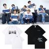 Enhypen 2025 WALK THE LINE Concert T Shirt Kpop Fashion Summer T Shirt