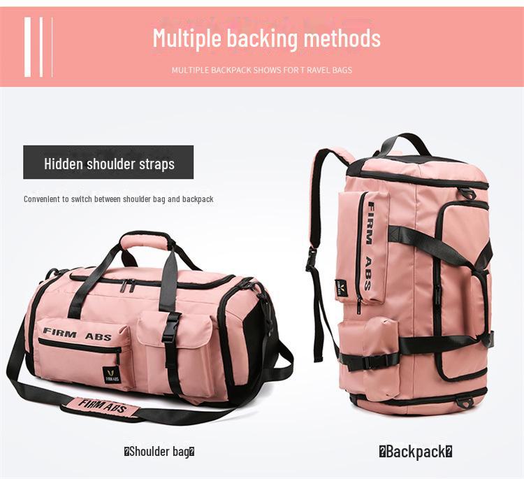 Unisex Large Capacity Multifunctional Backpack for Travel and Work with Dry/Wet Separation