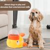 Pet Treat Dispenser Toy Dog Slow Puzzle Feeder Interactive Duck Treat Dispenser Automatic Feeder Toys for Dog Training Supplies