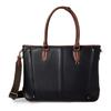 Grevio Business Tote Bag, Made by Top Bag Craftsmen, Large Capacity, Freestanding, B4 Size, Men's, Black