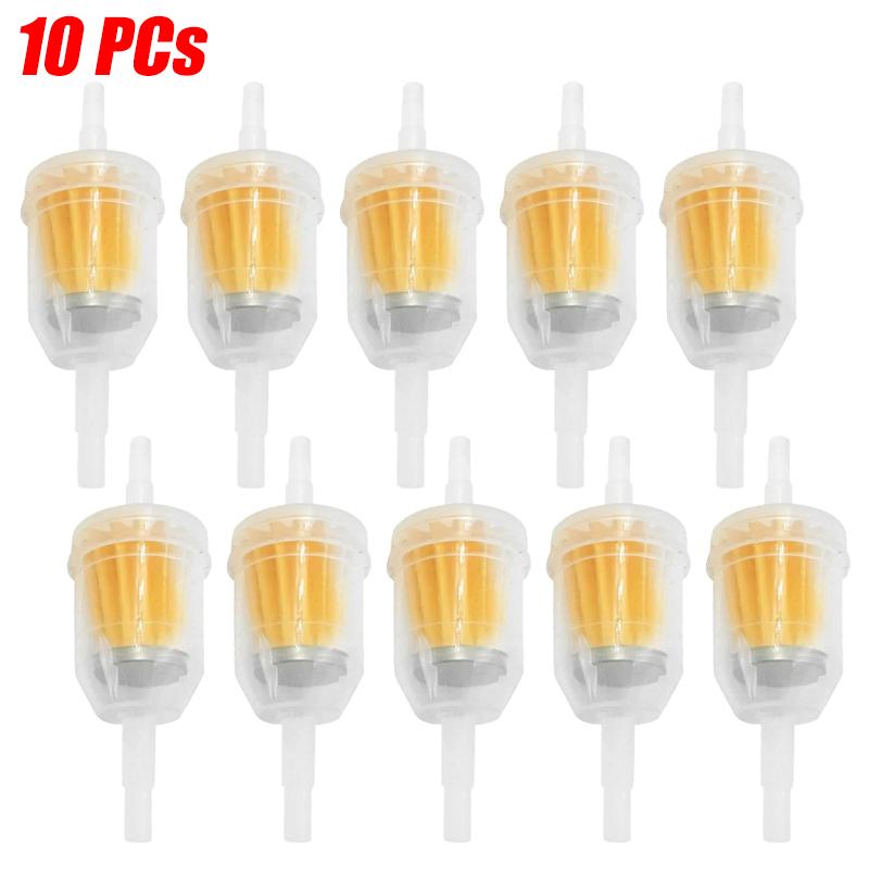 1/20PCs Universal Motorcycle Car Gas Fuel Oil Filters Fuel Delivery Tool Scooter Inner Oil Filter ATV Fuel Filter Accessories