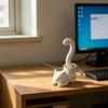 Katvormige Ringstandaard 3D Geprinte Kattenstaart Sieraden Displayhouder