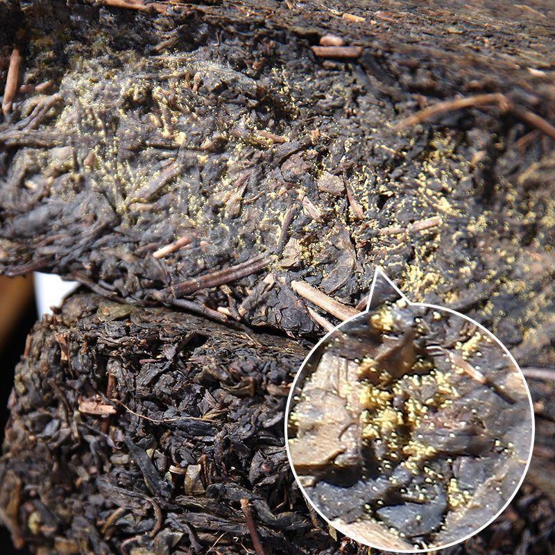 2018 CHINA TEA Anhua Dark Tea Hand-built Fu Brick Yuntai Moraine Black Tea 1kg