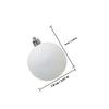 6Pcs Christmas Ball Ornaments Decorative Hanging Balls for Xmas Tree Party Home Window Door Wall Decorations Reusable
