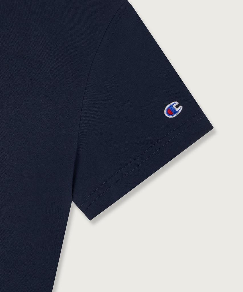 Champion Women'S C-Logo Slim Fit T-Shirt Navy