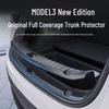 Tesla Model 3 Rear Trunk Protector Plate - Updated Threshold Strip Interior Accessory