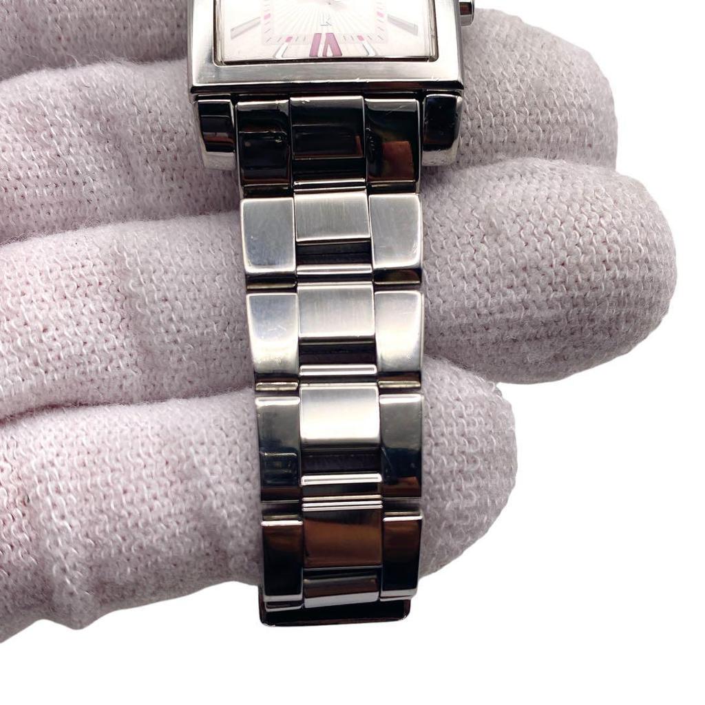 [USED] SEIKO Lucia Date Roman Square Women's Watch 1070