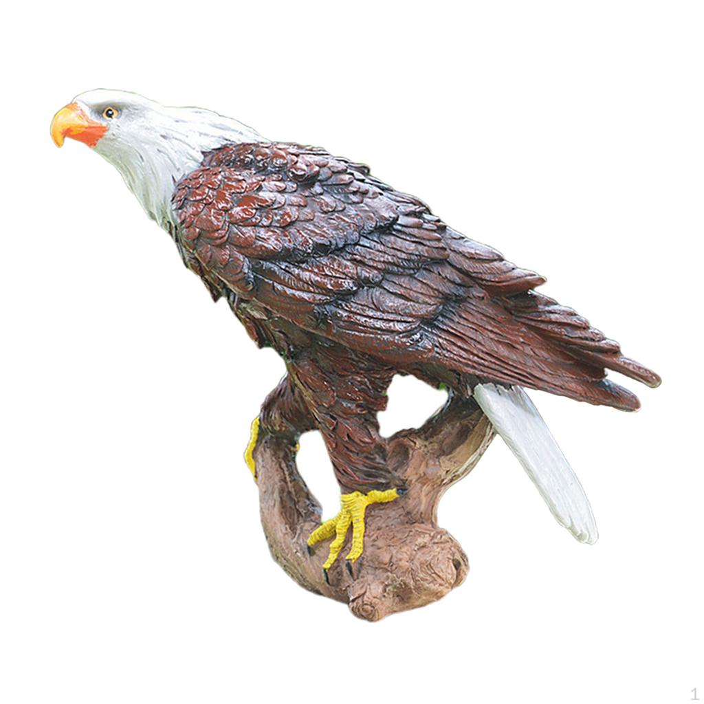 Resin Hanging Eagle Decorative Ornament And Yard