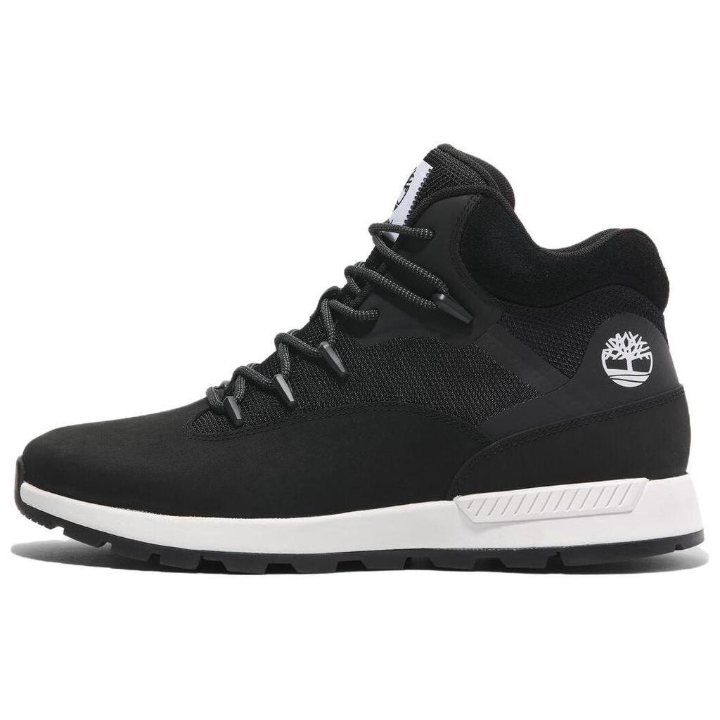 Timberland Sprint Trekker Comfortable Durable Slip-Resistant Mid-Top Casual Shoes Men Casual Shoes Black A6CPSW05
