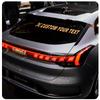 Custom Social Media Logo & Name Sticker – Personalized Vinyl Car Window Decal for Facebook IG TikTok YouTube,Durable Waterproof