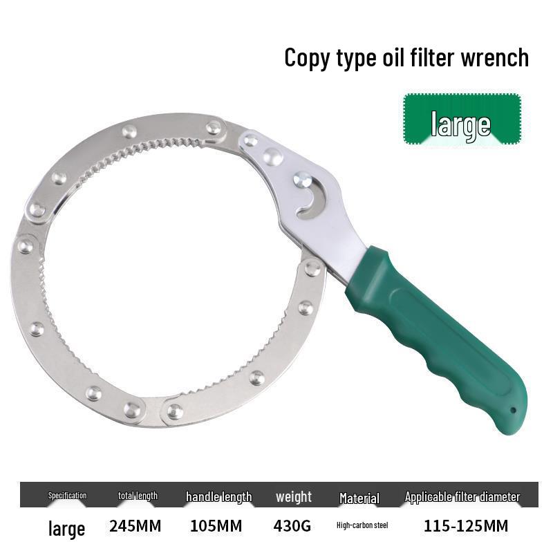 Universal Chain Belt Oil Filter Removal Tool