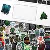 10/25/50 szt. Naklejki Horror Cthulhu Szkielet Winylowe Naklejki na Gitarę Laptop Telefon Bagaż Butelkę z Wodą Scrapbook Samochód Motocykl