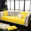 Sofa Cushion Plush Winter Leather Sofa Cushion Non-Slip Thickened Fur Simple Modern Cover Cloth