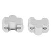 YIBO 30mm Handlebar Riser Mount Clamp for G310R G310GS G 310R 310GS 2017 2018 2019 Motorcycle Elevador De Manillar (Silver)