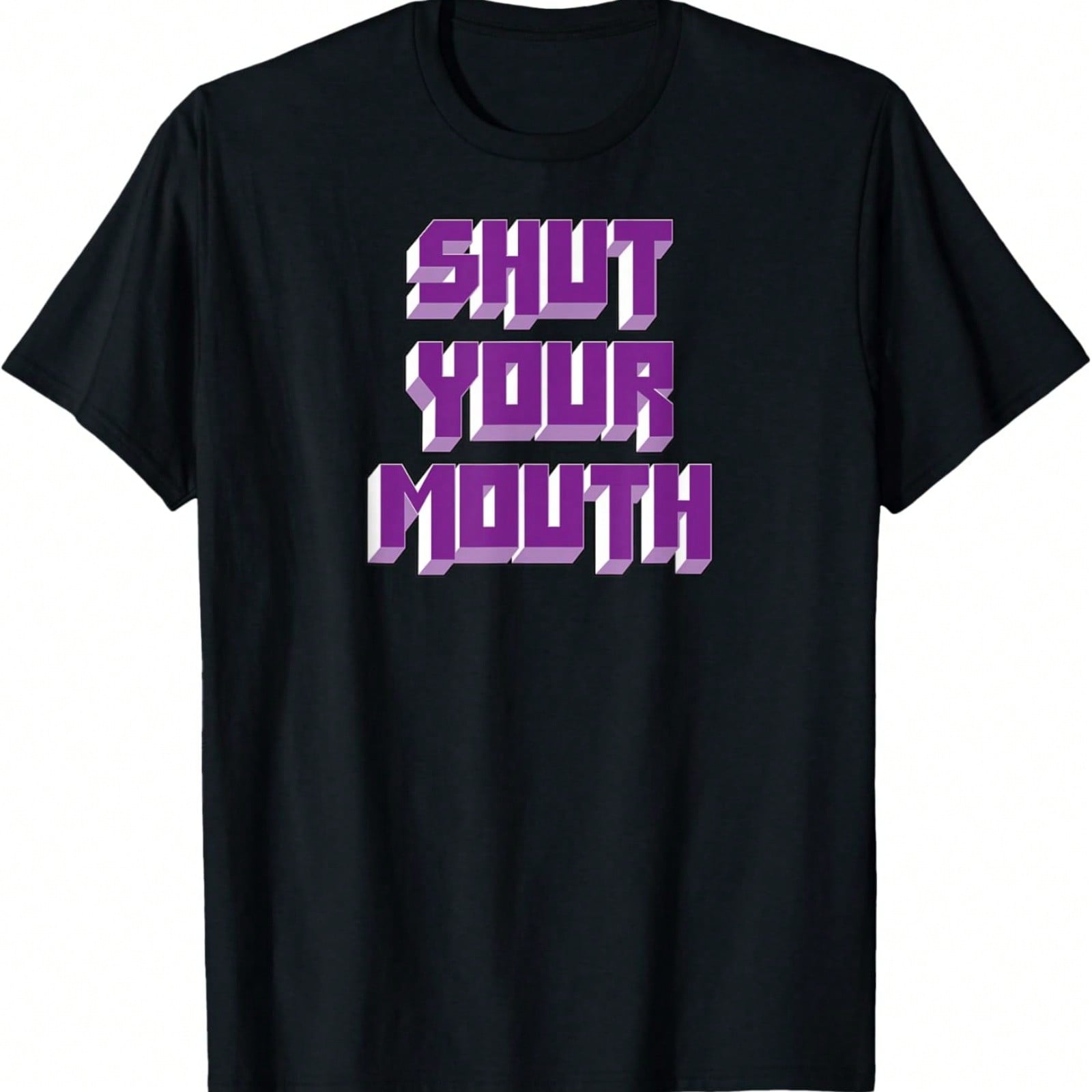 SHUT YOUR MOUTH Shaft Graphic T-Shirt T-Shirt S разноцветный