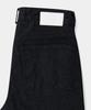 Lambeulla Bgn Semi-Wide Denim Pants [Black]