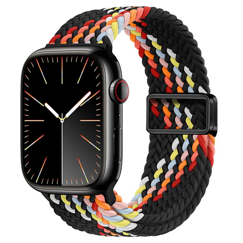 Magnetic Buckle Nylon Elastic Woven Band for Apple Watch Series 1/2/11