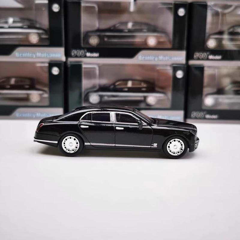In Stock 2013 596 Model 1:64 Bentley Mulsanne Alloy Static Small Model Miniature Diecast Bentley Ornaments Custom Toys Kids