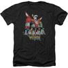 Voltron - Mens Lions Heather T-Shirt, Large, Black
