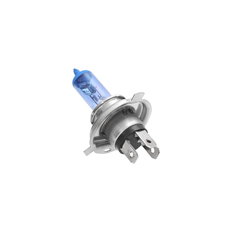 PIAA Motorcycle Headlight Bulb, Halogen, 4100K, 135/125W Brightness, H4, High Earthquake Resistance, 20G, 1 Bulb, MB111